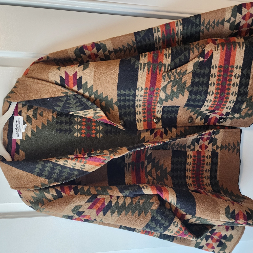Pendleton Back In The Saddle Women's Multicolor Patterned Jacket